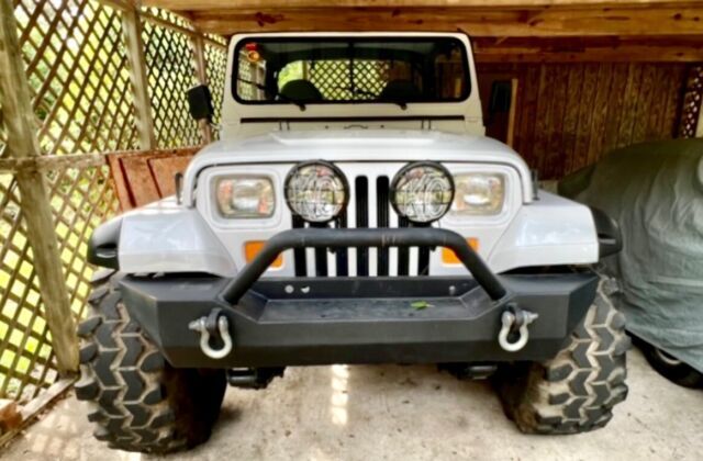 1988 jeep wrangler suv white 4wd automatic wrangler