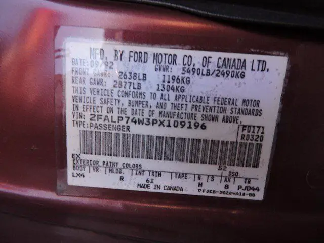 1993 ford crown victoria