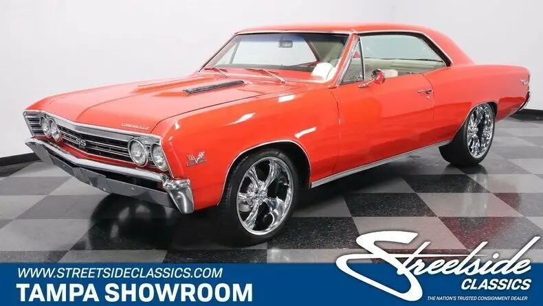 138 real deal ss year correct 396 v8 th400 trans p/s p/b ridler wheels wow