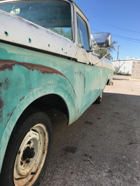 1961 ford f-100 unibody