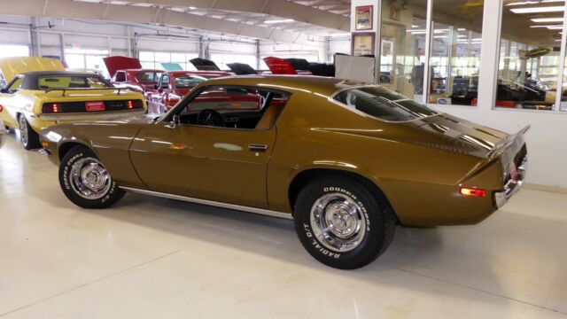 1972 chevrolet camaro 86486 miles golden brown 2 door 307 automatic
