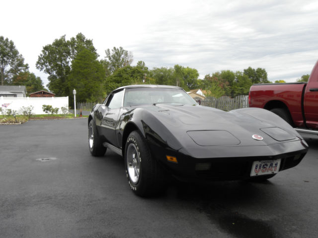 1974 corvette coupe rare low option car