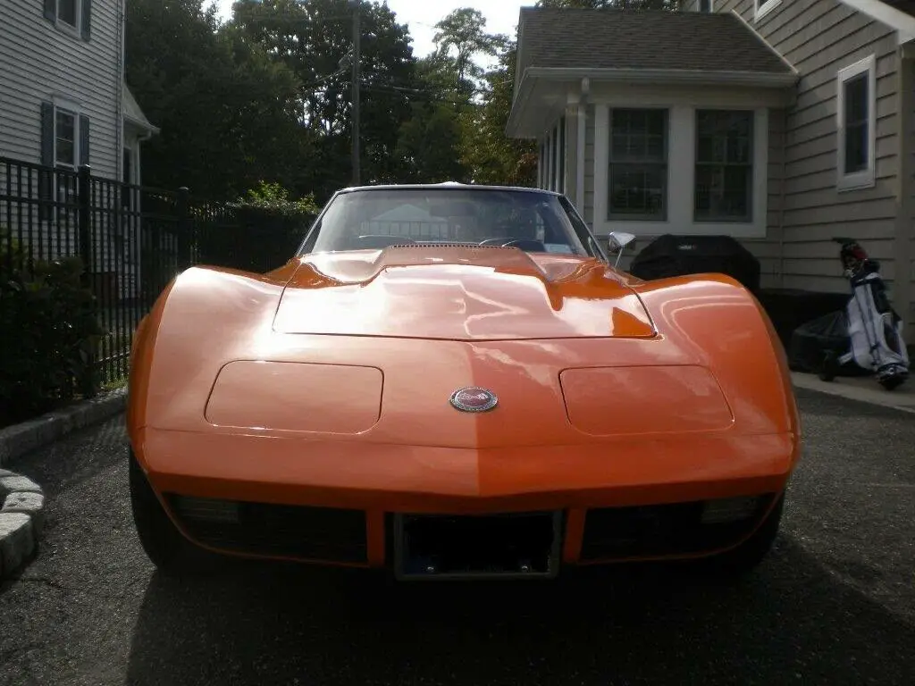 1973 chevrolet corvette stingray - 4 spd - ac - t-tops - 91k miles