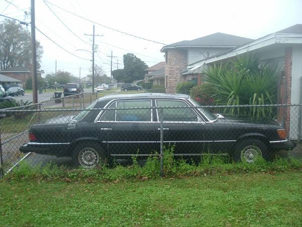 1979 mercedes 450 sel for restoration / parts $999