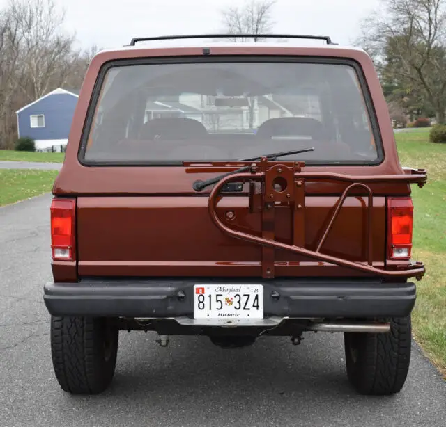 1988 ford bronco ii 4.0 l v-6 5-speed restored everything works excel. cond