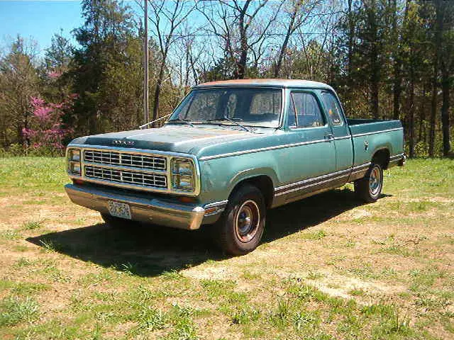 1979 dodge adventurer s/e club cab shortbed