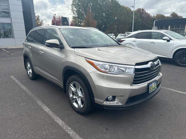 2016 toyota highlander limited