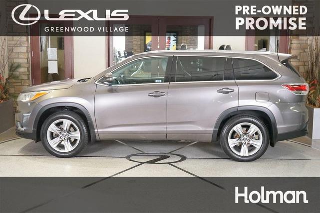 2016 toyota highlander limited