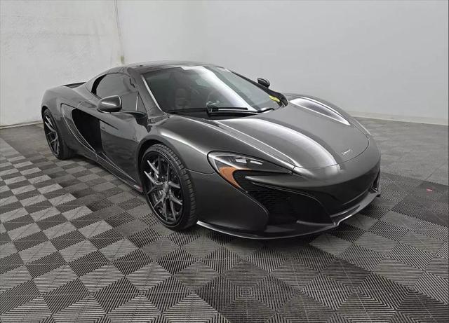 2015 mclaren 650s spider convertible 2d