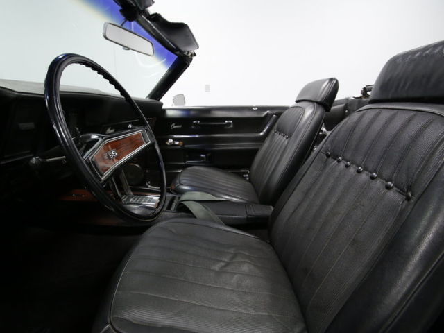 clean body, 350 v8, th400 auto, deluxe interior, great looking droptop, fun!!
