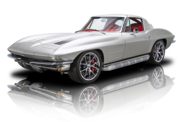 1963 chevrolet corvette 104 miles silver coupe 6.2l supercharged lsa v8 6 speed