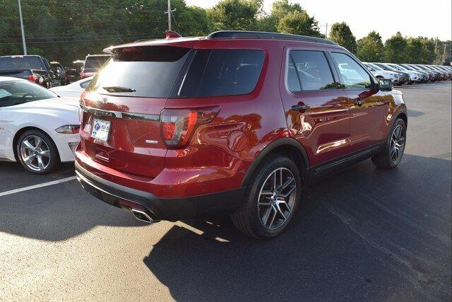 used 2016 ford explorer 4wd sport east greenwich, ri 02818 for sale in east greenwich, rhode island