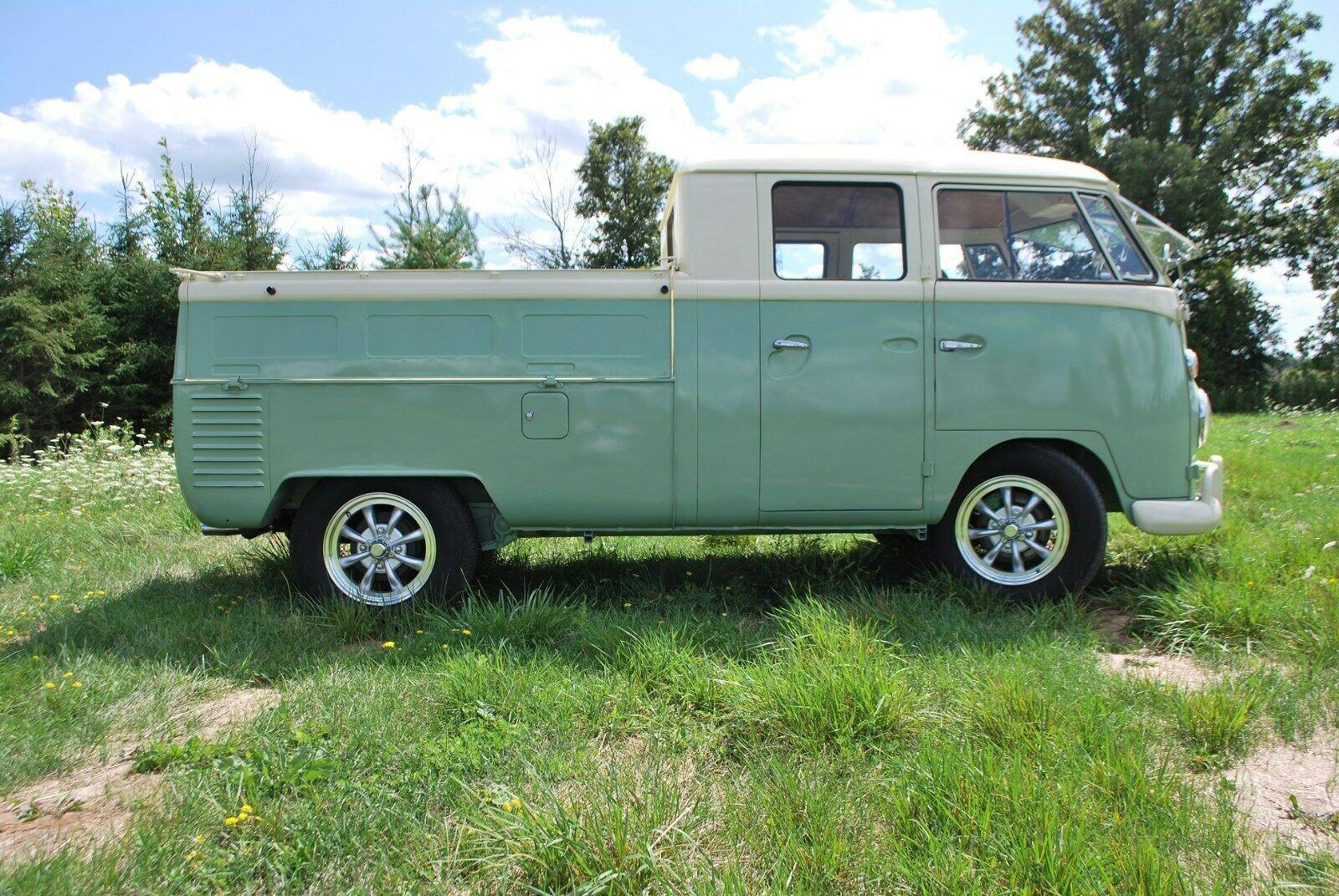 1964 volkswagen t1 doka bus/vanagon double cab