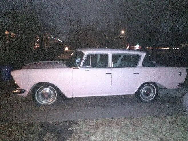 1960 amc rambler coupe orange rwd automatic 4 door