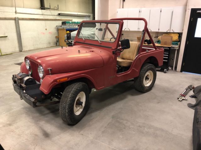 1982 jeep cj5 14,300 actual miles 2 owner power steering and brakes desert jeep