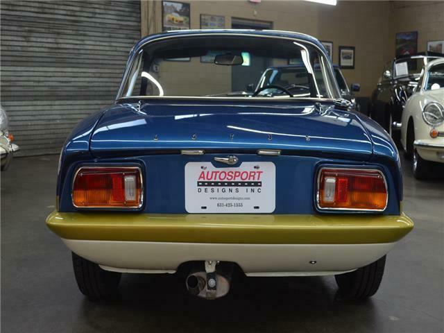 1972 lotus elan sprint coupe 71 miles lagoon blue metallic coupe 1558cc 4 cylind