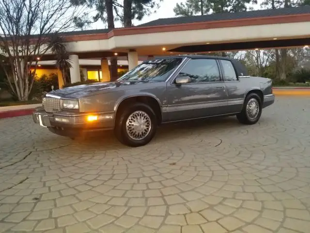 1988 cadillac eldorado faux convertible rust free california car 1-owner