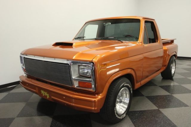 1982 ford f-150 stepside 20426 miles copperhead pearl pickup truck 302 v8 3 spee
