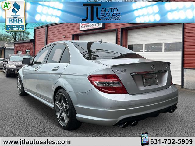2009 mercedes-benz c-class 4dr sdn 6.3l amg rwd