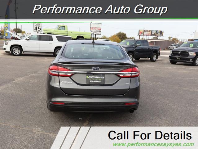 2018 ford fusion se