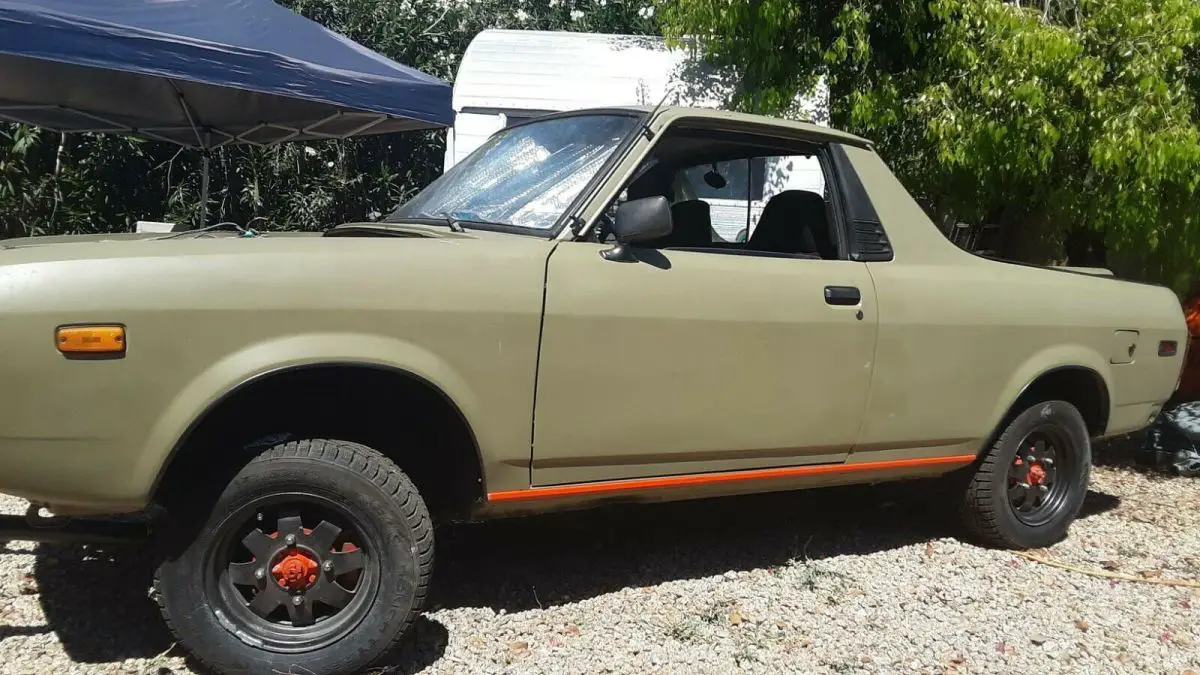 1979 subaru brat 1.8 dual range rust free