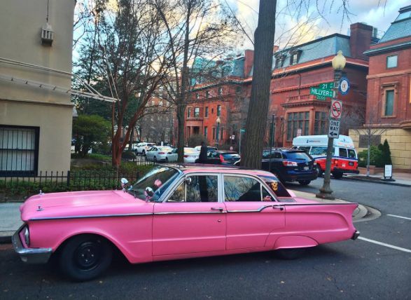 1960 pink mercury comet