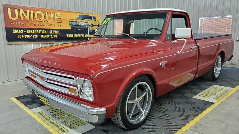 1967 chevrolet c10 pickup! solid nevada truck ac! trades? big window!