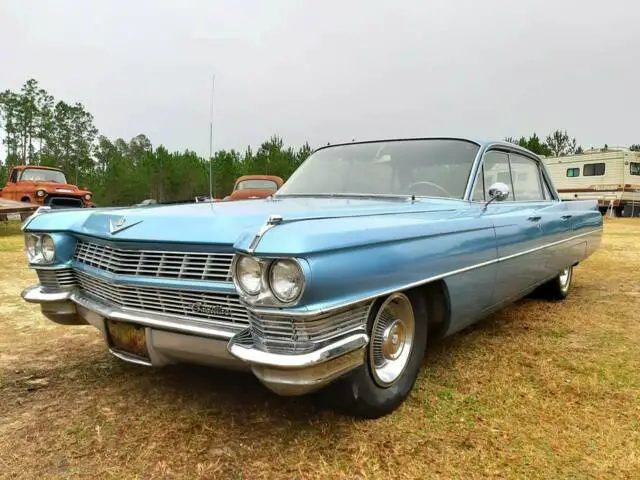 64 cadillac deville 62-series sedan hardtop-very nice n rare cadi-free delivery!