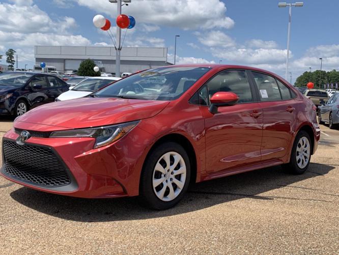 new 2020 toyota corolla le sedan brandon, ms 39042 for sale in brandon, mississippi