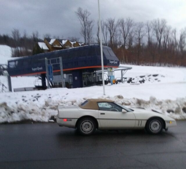 86 white tan top/interior indy badge moving cannot take with me sell this week