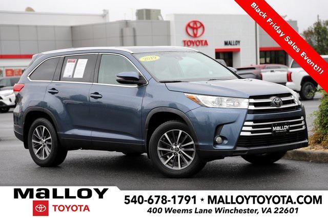 2019 toyota highlander xle