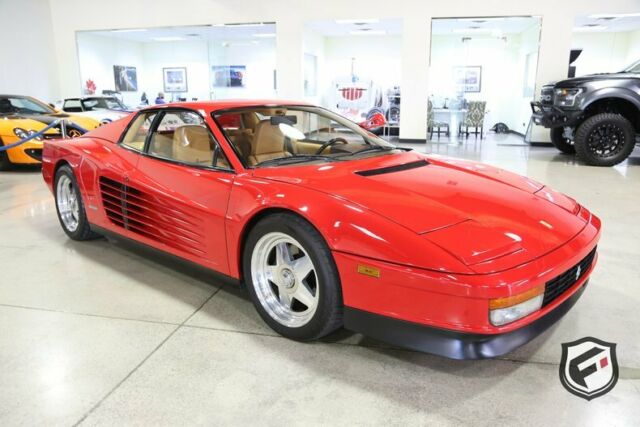 1986 ferrari testarossa, flying mirror, fresh major service, books and tools!!
