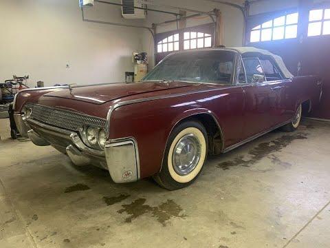 1961 lincoln continental convertible in glendale, california