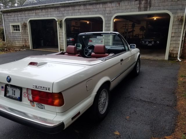1987 bmw 325i e30 convertible 5-speed collectible