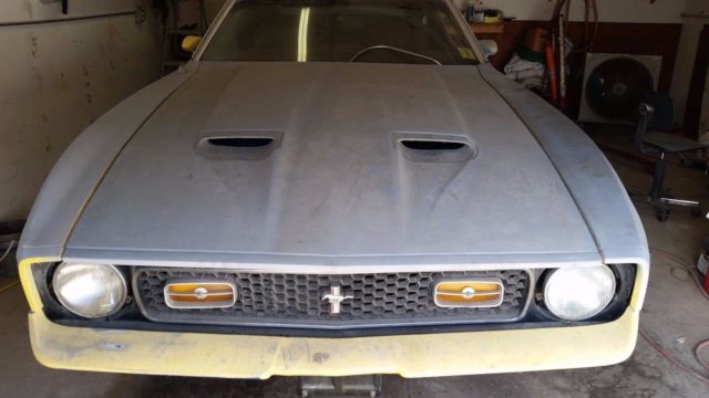 1972 mustang mach 1 q code project cobra jet