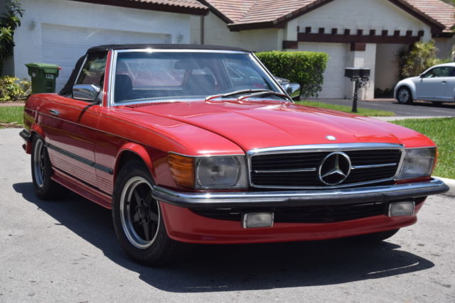 mercedes-benz 280sl 5-speed european loaded with all amg options