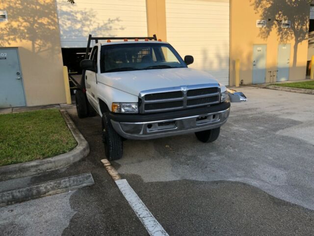 dodge ram 3500 hd cummins 12v 12 valve flatbed 5 wheel automatic dana 80 cold ac