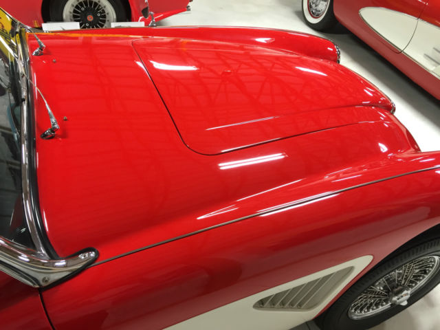 beautifully restored, rare hard top, race/rally vents, chrome wires, o/d trans