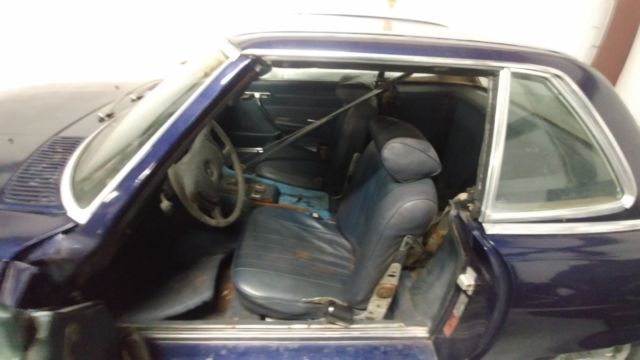 1972 mercedes benz 350 sl, blue with 146,735 miles available now! 1000's spent