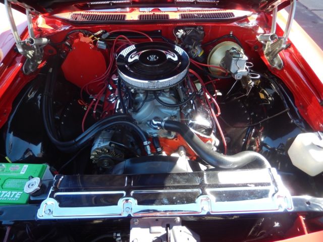 1969 chevrolet chevelle ss bright red 396 recent restoration