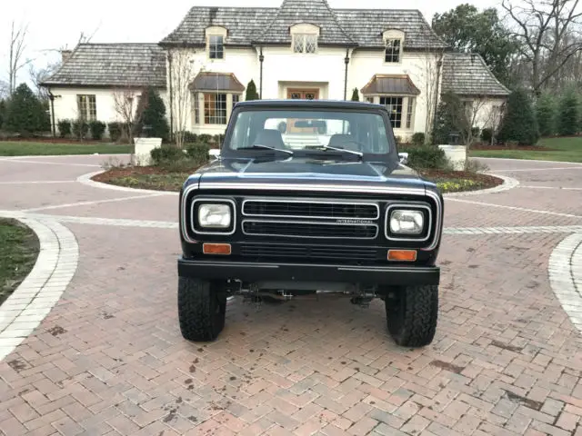 1980 international ih scout ii - incredibly rare cvi raven edition!!