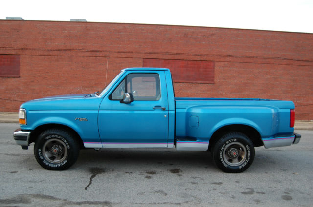 1992 ford f-150 xlt 5.0l v8 flareside stepside clean f150 truck *only 71k miles