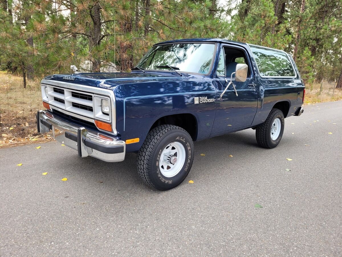 ramcharger low actual miles 88k no reserved more pictures in item description