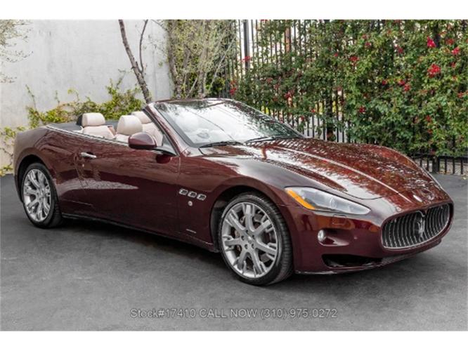 2011 maserati granturismo in beverly hills, california