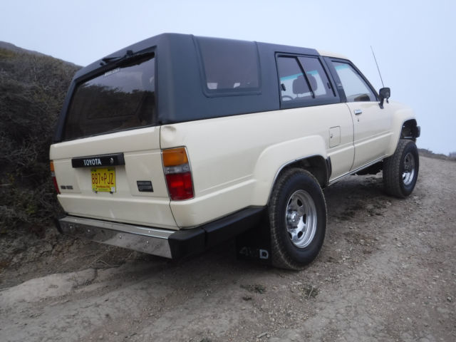 rare 1985 toyota sr5 4runner inter-cooled turbo diesel