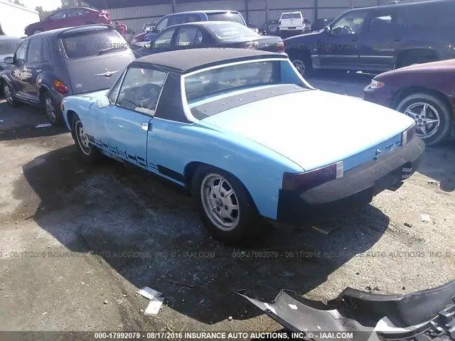 low mileage 1975 porsche 914