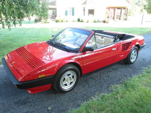 1984 ferrari mondial cabriolet **no reserve**