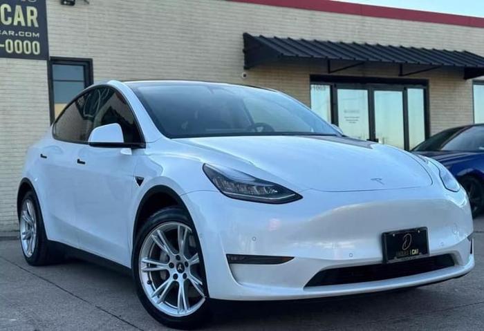 2021 tesla model y long range sport utility 4d in dallas, texas