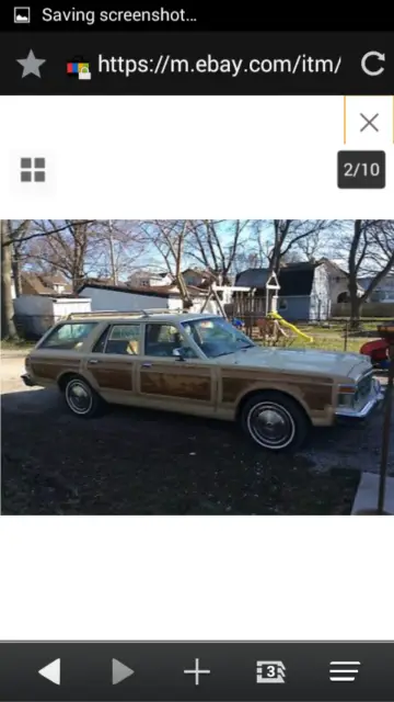 78 station wagon,woody,very low miles,16 k orig. no reserve
