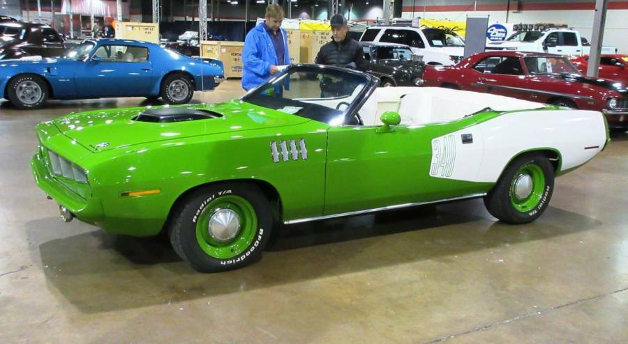 1971 plymouth cuda convertible original engine
